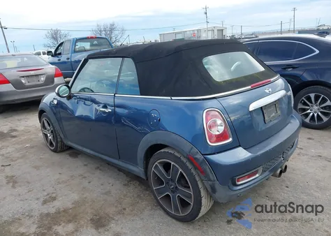 2011 Mini Cooper S z USA, uszkodzony, nr VIN WMWZP3C57BT249017